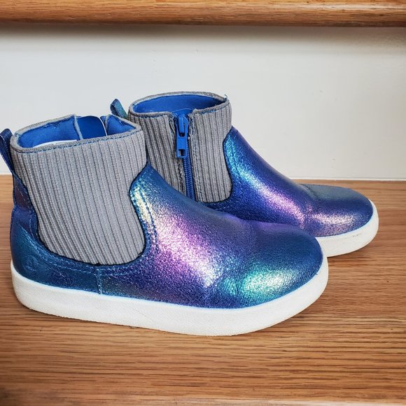 Lands End Girls Sneaker Boots Size K 